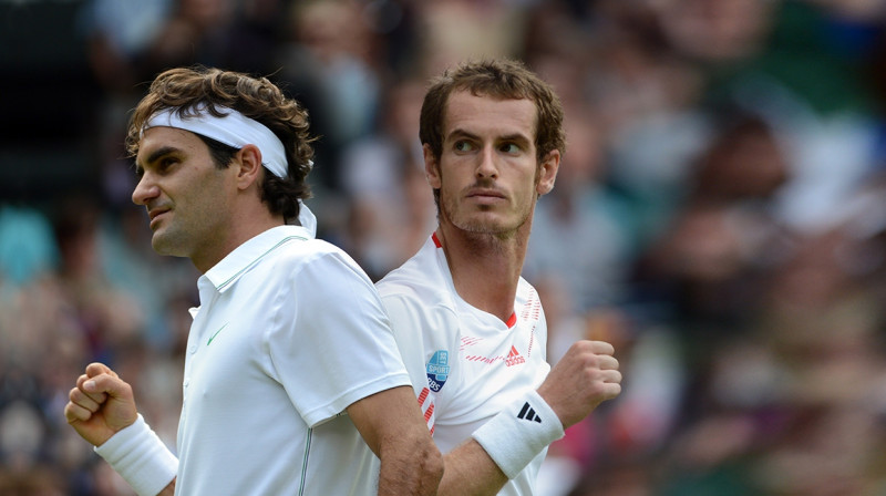 Rodžers Federers un Endijs Marejs
Foto: Wimbledon
