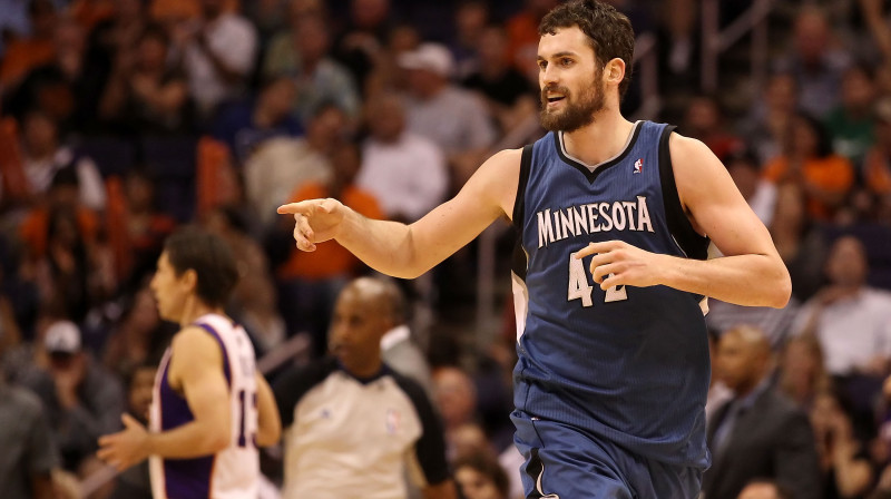Kevins Lavs vēlas, lai "Timberwolves" vienības vadība komandai piesaistītu laba līmeņa spēlētājus
Foto: AFP