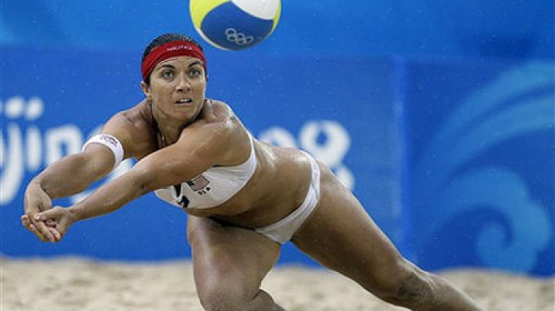 Mistija Meja-Trīnore Pekinas olimpiskajās spēlēs
Foto: AFP/Scanpix