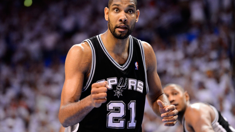 Tims Dankans 15 sezonas ir aizvadījis "Spurs" rindās un aizvadīs vēl vismaz trīs
Foto: AFP