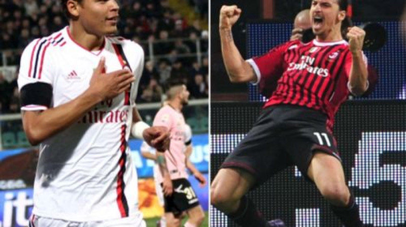 Tjagu Silva un Zlatans Ibrahimovičs
Foto: digitale/AFP/Scanpix