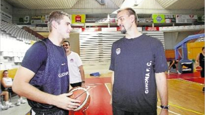 Rolands Freimanis un Žans Tabaks
Foto: diaridegirona.cat