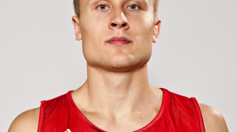 Mārtiņš Laksa: debija valstsvienības sastāvā svētdien pret Kipru. 
Foto: Renārs Koris