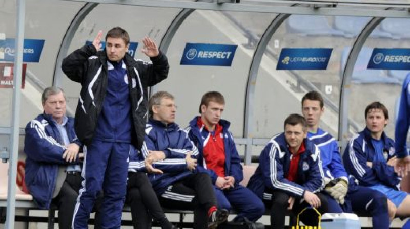 "Skonto" sestdien pamata sajūsmai nebija
Foto: Romāns Kokšarovs, Sporta Avīze, F64