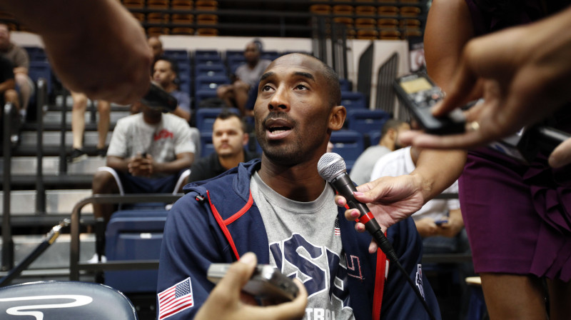 Kobe Braients mediju ielenkumā
Foto: AP/Scanpix
