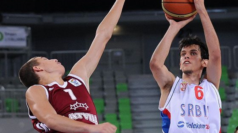 Latvijas U20 izlase turpinās cīņu par piekto vietu Eiropā 
Foto: FIBA Europe