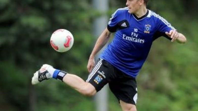 Artjoms Rudņevs treniņā
Foto: www.mopo.de