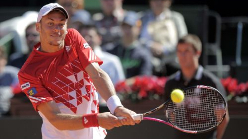 Austrijas tenisists Andreass Haiders-Maurers
Foto: AFP/Scanpix