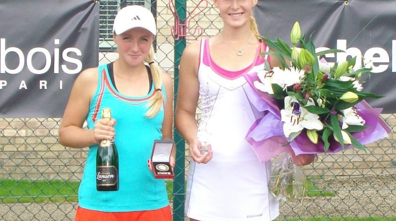 Diāna Marcinkeviča un Sāra Gronerta