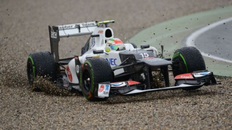 ''Sauber'' pilots Serhio Peress
Foto: AFP/Scanpix