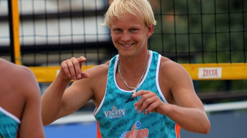 Toms Šmēdiņš
Foto: beachvolley.lv