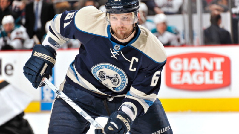Riks Nešs vēl ''Blue Jackets'' formā
Foto: Getty Images