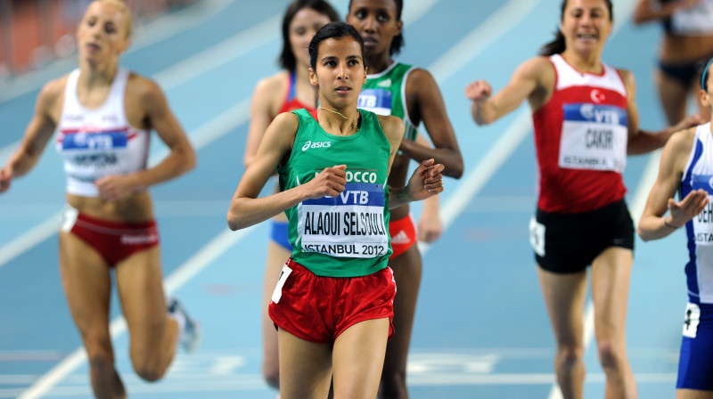 Meriema Alaui Selsouli (priekšplānā)
Foto: AFP/Scanpix