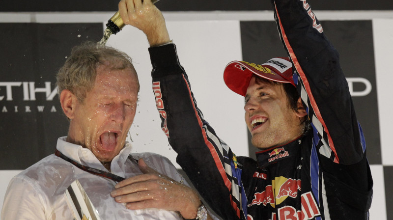 Helmuts Marko un Sebastians Fetels
Foto: AP/Scanpix