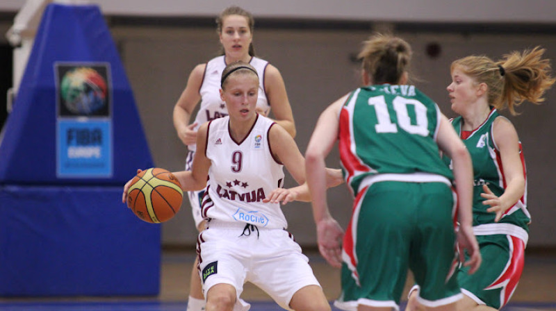 Kitija Laksa spēlē pret Skotiju guva 22 punktus
Foto: fibaeurope.com