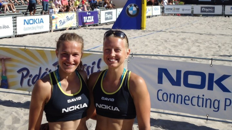 Jana Jaudzema un Anete Krastiņa