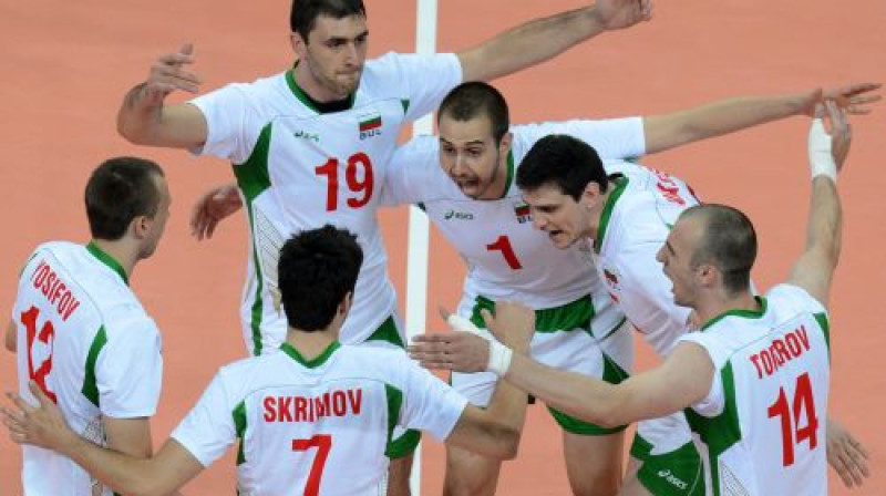 Bulgārijas volejbolisti
Foto: AFP/Scanpix