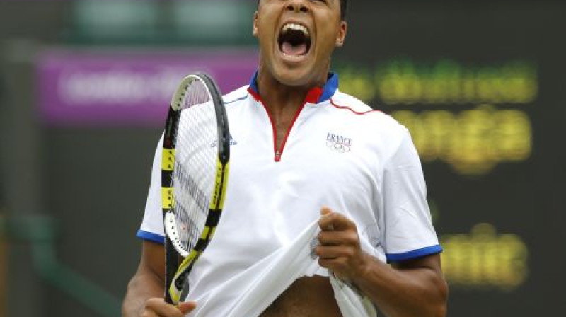 Žo-Vilfrīds Tsonga
Foto: Reuters/Scanpix