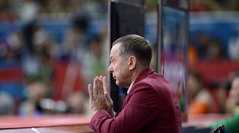 Džudo treneris Oļegs Baskins. Foto: Romāns Kokšarovs, f64 photo agency/"Sporta Avīze"