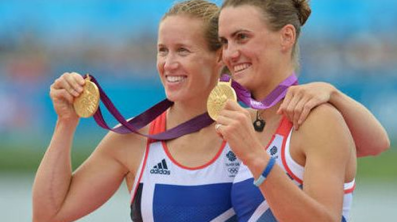 Helēna Glovere un Hītere Steninga
Foto: AFP/Scanpix