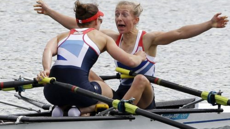Ketrina Koplanda un Sofija Hoskinga
Foto: AP/Scanpix