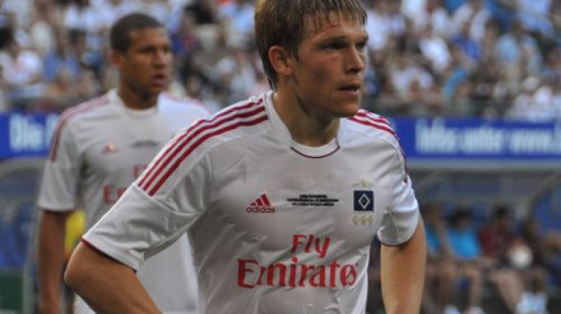 Artjoms Rudņevs pagājušajā sezonā pret "Hoffenheim" guva trīs vārtus
Foto: Philipp Korting, Sportacentrs.com