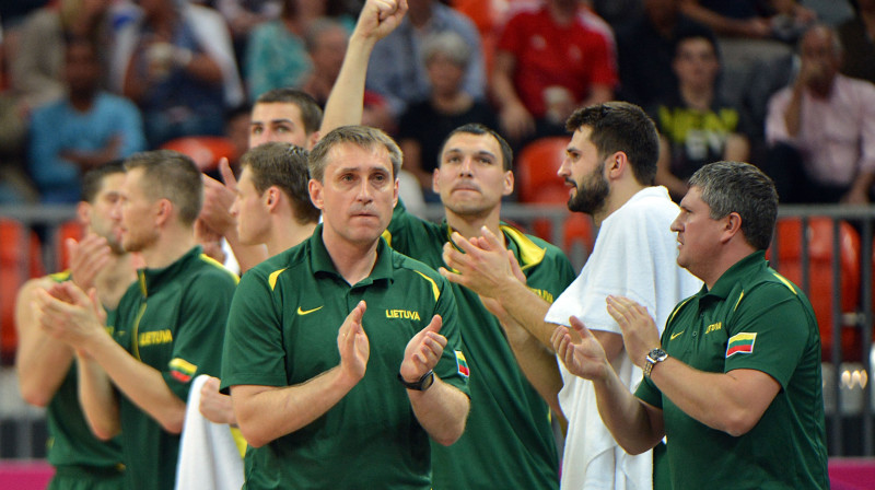 Lietuvas izlase izmūk no zaudējuma Tunisijai un iekļūst ceturtdaļfinālā 
Foto: AFP/Scanpix