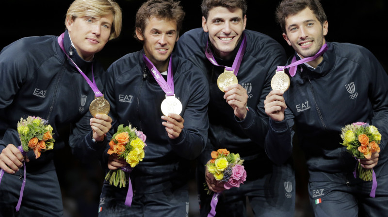 Itālijas komanda
Foto: AP/Scanpix