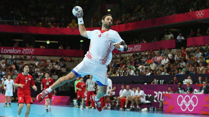 Horvātijas handbola zvaigzne Ivans Baličs
Foto: london2012.com