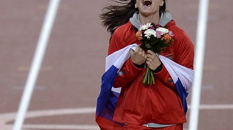Jeļena Isinbajeva no sporta vēl neatvadās
Foto: AP/Scanpix