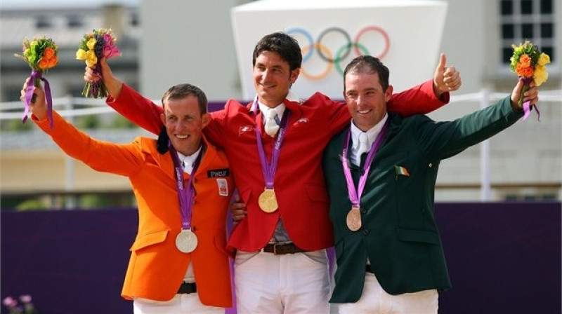 Stīvs Gerdā olimpiskais čempions
Foto: AFP/Scanpix
