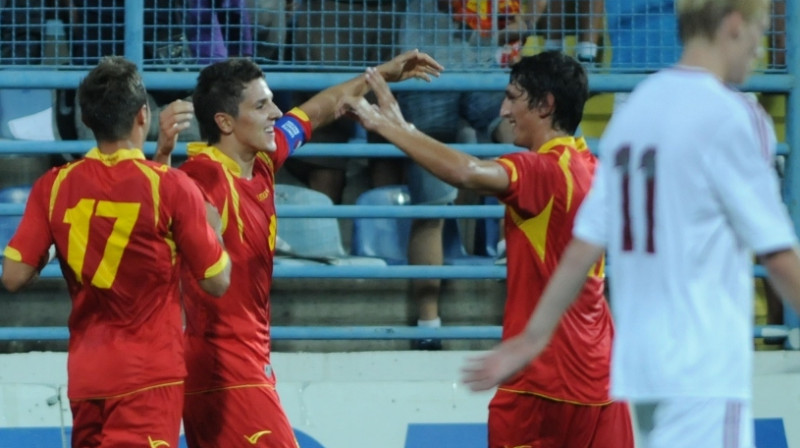 Latvijai bezierunu zaudējums Melnkalnē
Foto: Savo Prelevičs