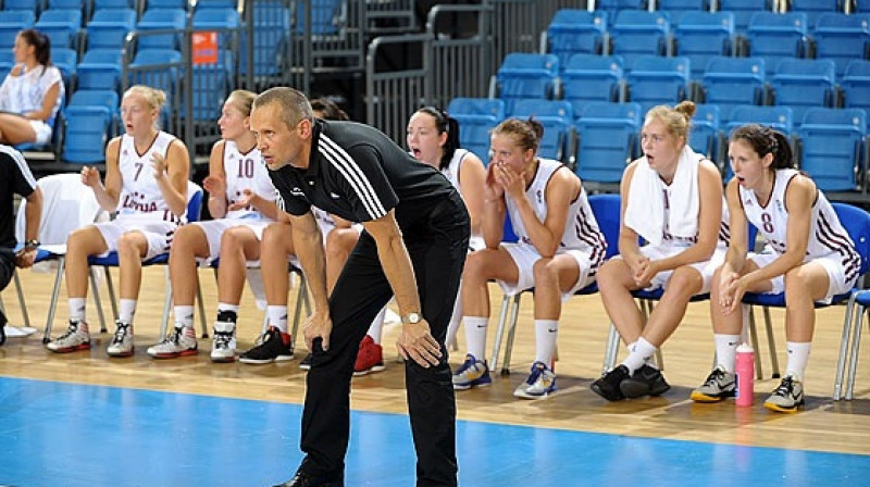 Latvijas U20 izlasei priekšā sešas spēles par izdzīvošanu A divīzijā
Foto: Viktor Rebay, www.fibaeurope.com