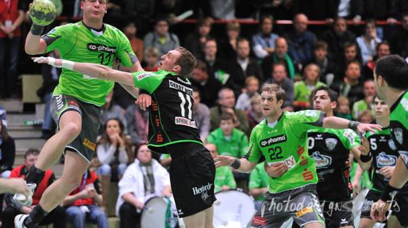 Aivis Jurdžs bija viens no labākajiem TSV "Hannover-Burgdorf" rindās izbraukuma spēlē pret VfL "Gummersbach".