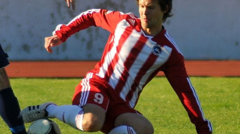 Toms Tamošausks bija viens no spilgtākajiem futbolistiem
Foto: Romualds Vambuts