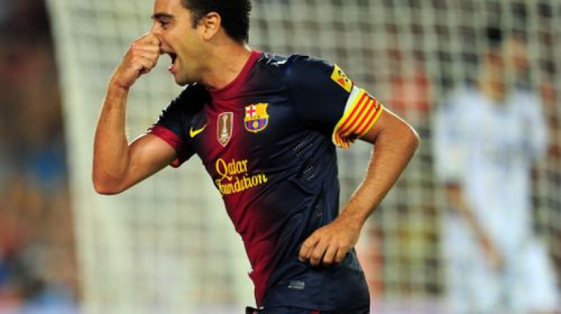 Uzvaras vārtu autors Čavi Ernandess
Foto: AFP/Scanpix