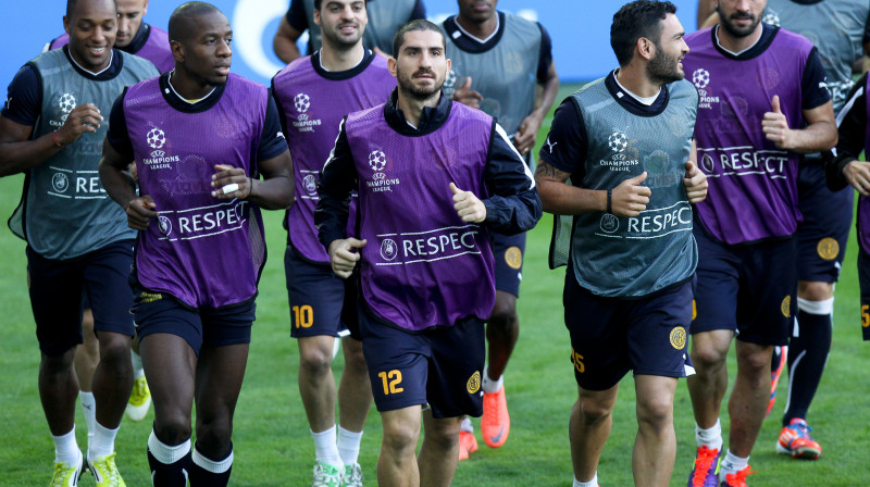 Limasolas AEL futbolisti atrodas vēsturiska panākuma priekšā
Foto: AFP/Scanpix