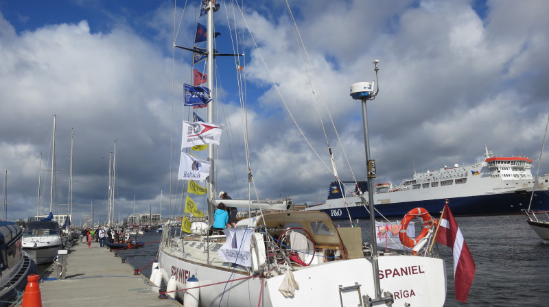 Jahta "Spaniel" 
Foto: Baltijas komunikāciju centrs