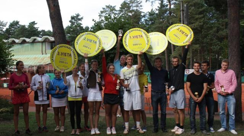 Latvijas čempionāta laureāti
Foto: LTS