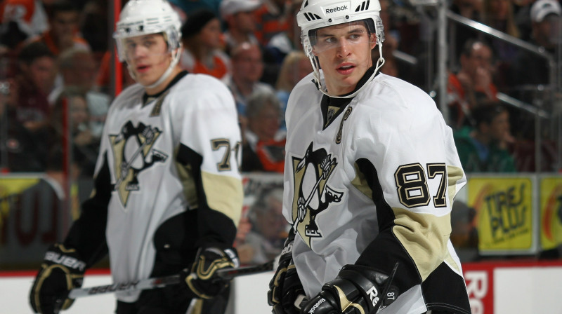 Jevgeņijs Malkins gatavs spēlēt Magņitogorskā. Kurp dosies Sidnijs Krosbijs?
Foto: AP/Scanpix