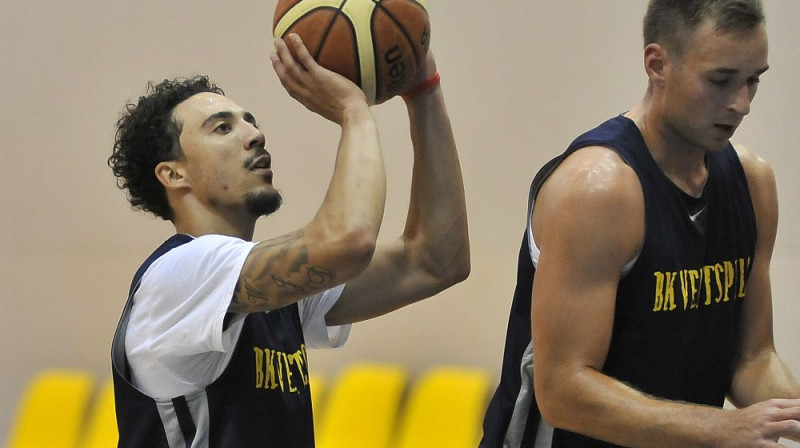 Donalds Simss bija labākais punktu guvējs ventspilnieku rindās visās trīs turnīra spēlēs
Foto: Ģirts Staris, ventasbalss.lv