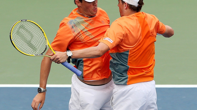 Brāļi Braieni un viņu ierastā svinēšana
Foto: AP/Scanpix