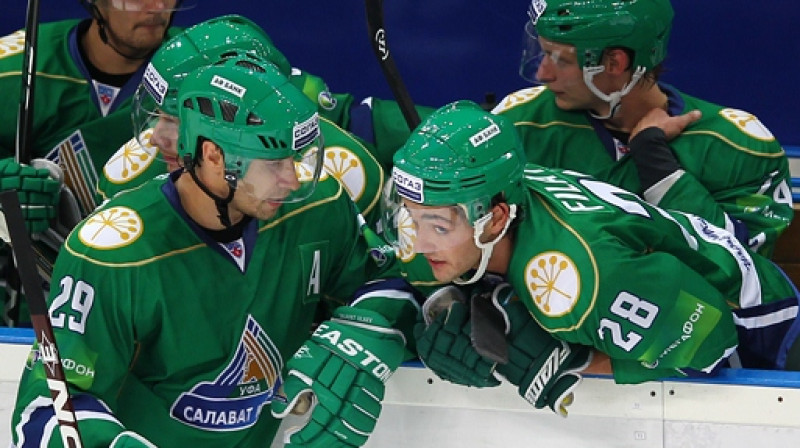 "Salavat Yulaev" hokejisti
Foto: hcsalavat.ru