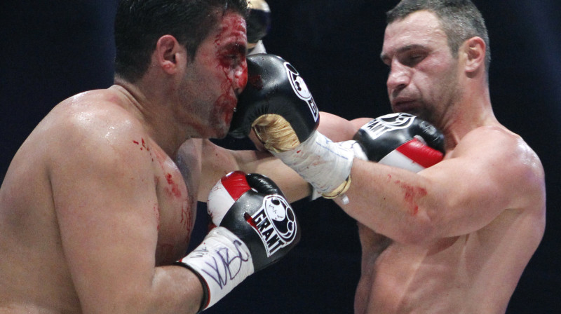 Manuels Čars un Vitālijs Kļičko
Foto: AP/Scanpix