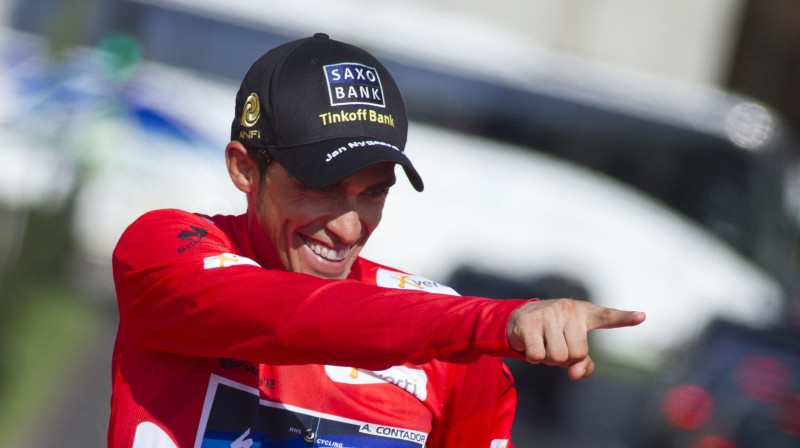 Alberto Kontadors 
Foto: AFP/Scanpix