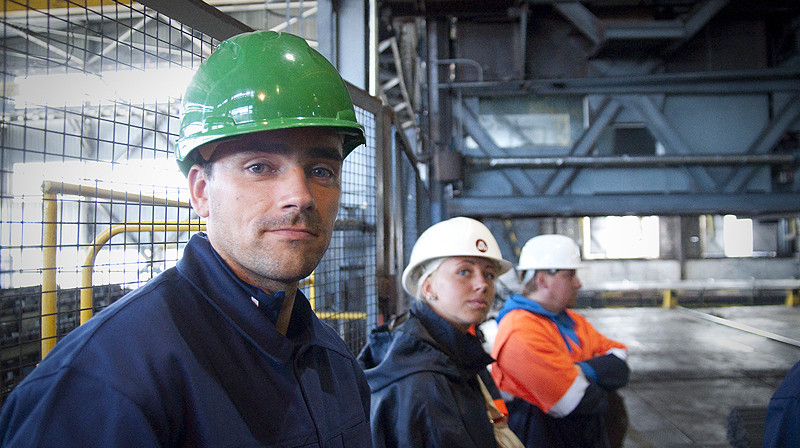 Jurģis Kalns tagad jūtas kā metalurgs burtiskā nozīmē.