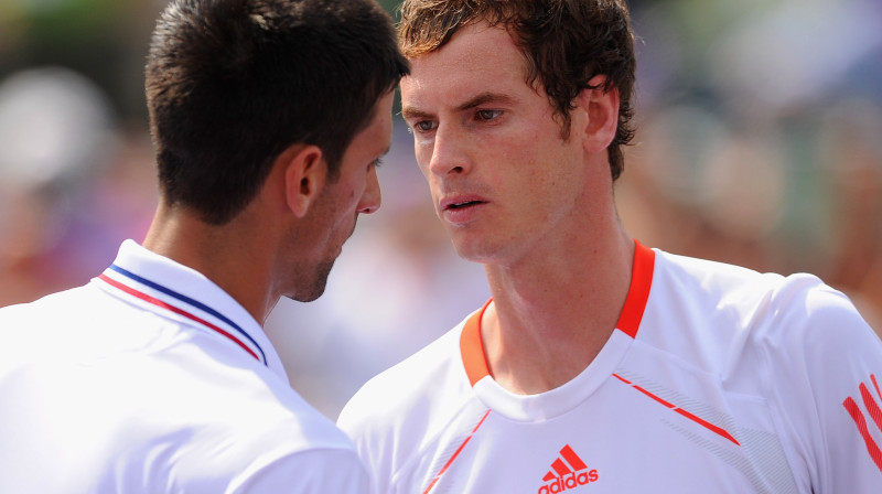 Novaks Džokovičs un Endijs Marejs
Foto: AFP/Scanpix