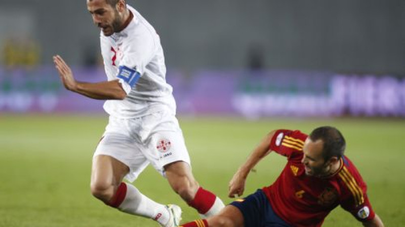 Andress Injesta izklupienā
Foto: AP/Scanpix