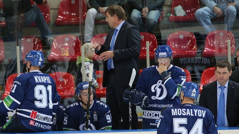 Oļegs Znaroks un "Dynamo" komanda
Foto: www.dynamo.ru