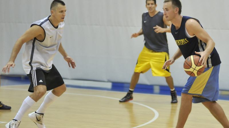 Sandis Valters treniņā Ventspilī
Foto: Ģirts Staris, ventasbalss.lv